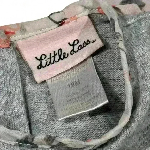 Little Lass/Old Navy Outfit - Girls size 18 mo top/12-18 pants - Picture 4 of 7